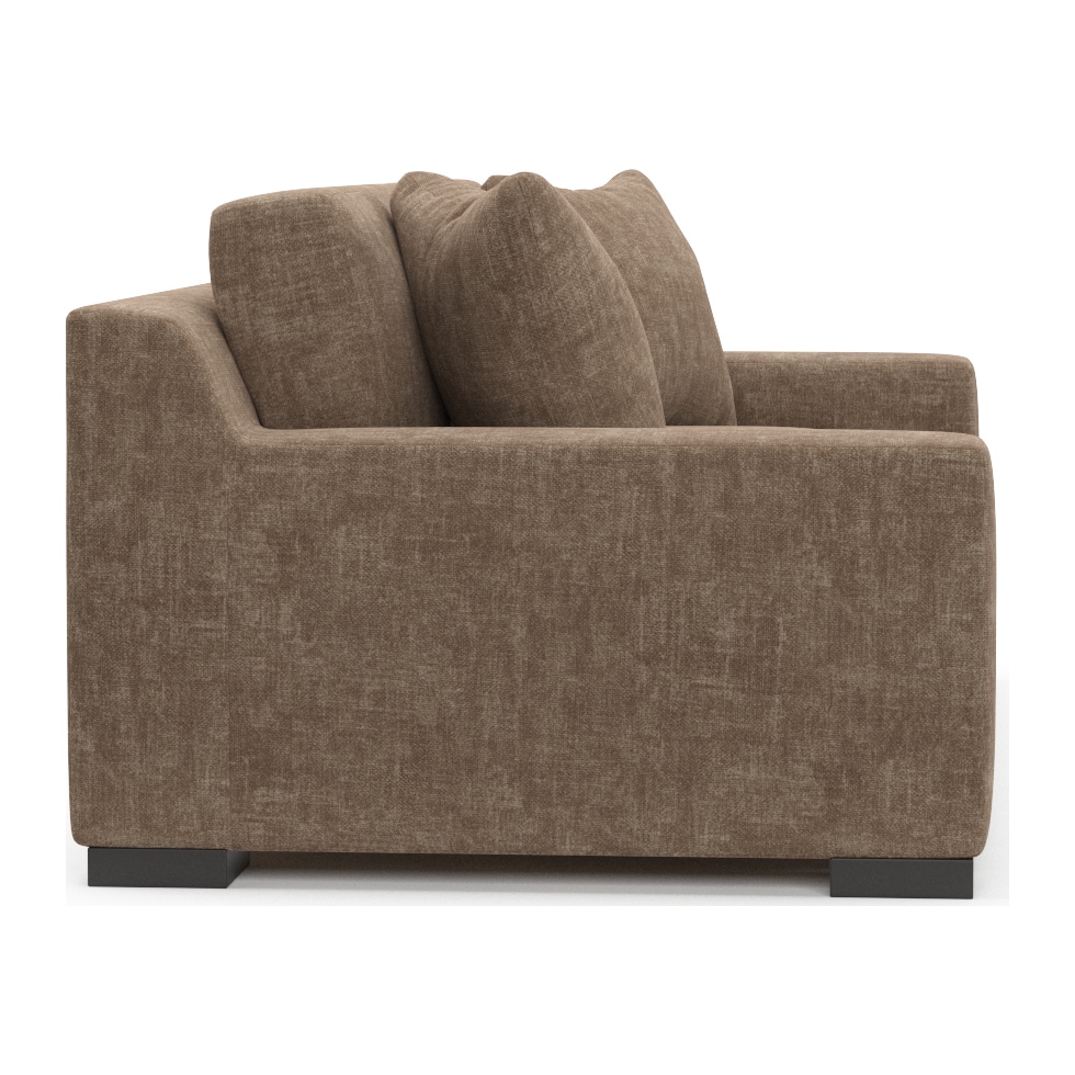 ethan dark brown sofa   