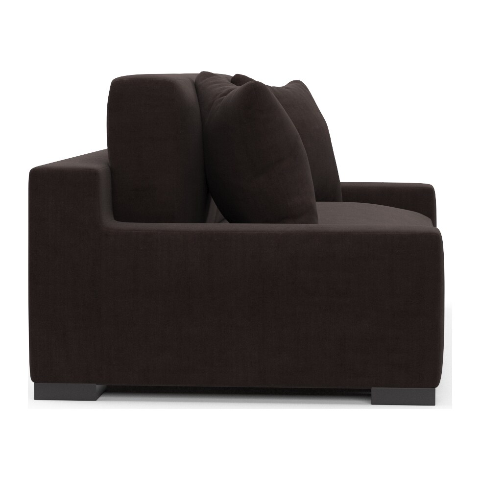 ethan dark brown sofa   