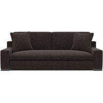 ethan dark brown sofa   