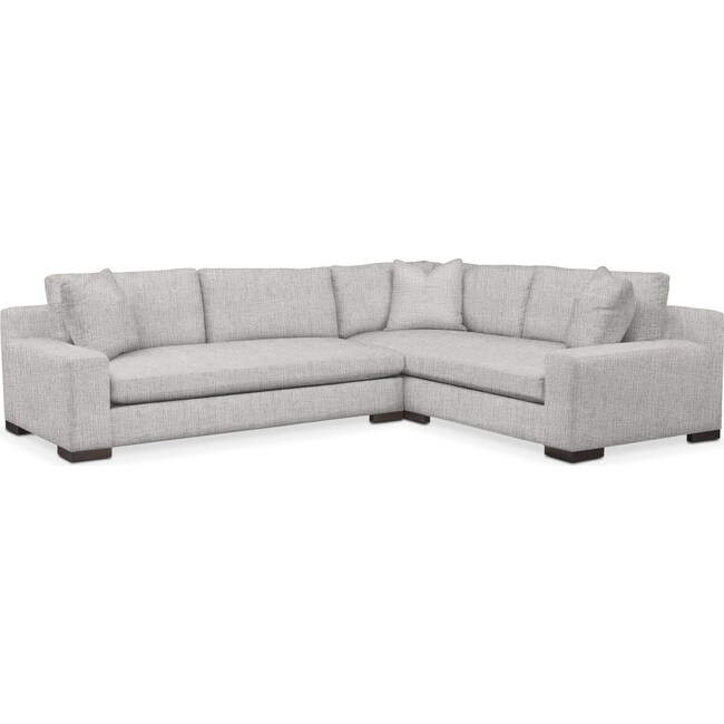 Living Room Furniture - Ethan 2-Piece Large Sectional