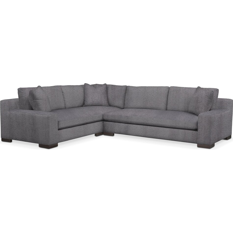 ethan gray  pc sectional with left facing sofa   