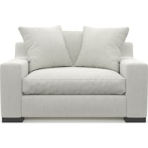 ethan gray chair and a half   