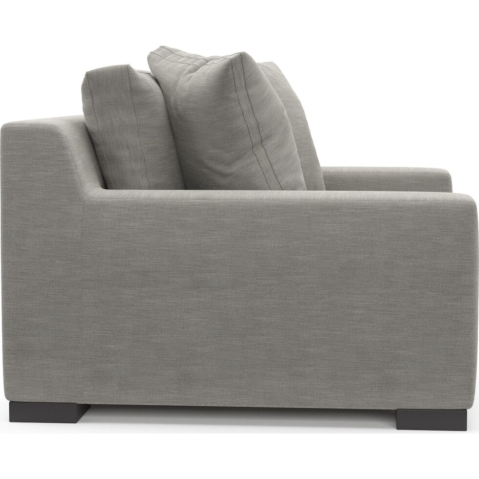 ethan gray chair and a half   
