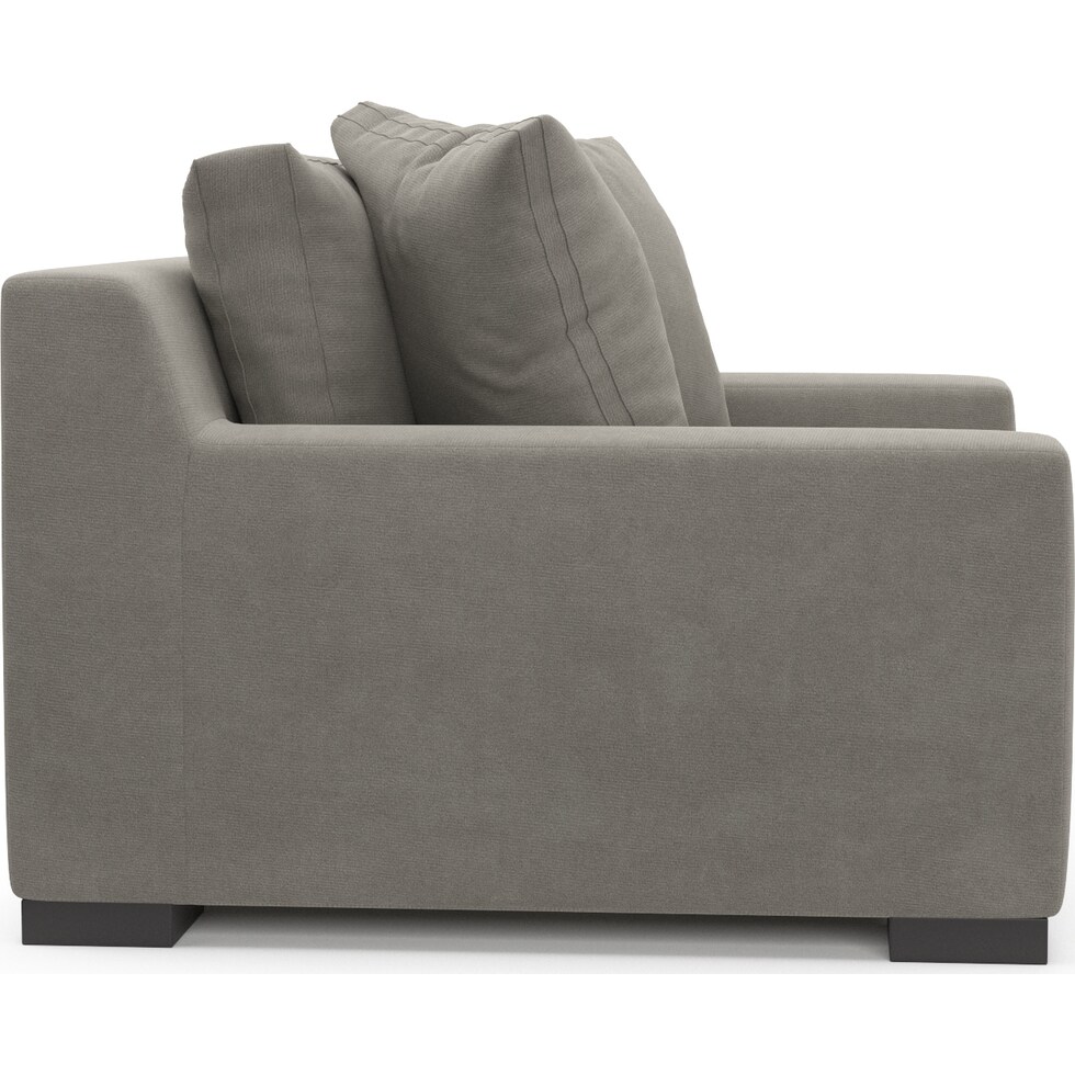 ethan gray chair and a half   