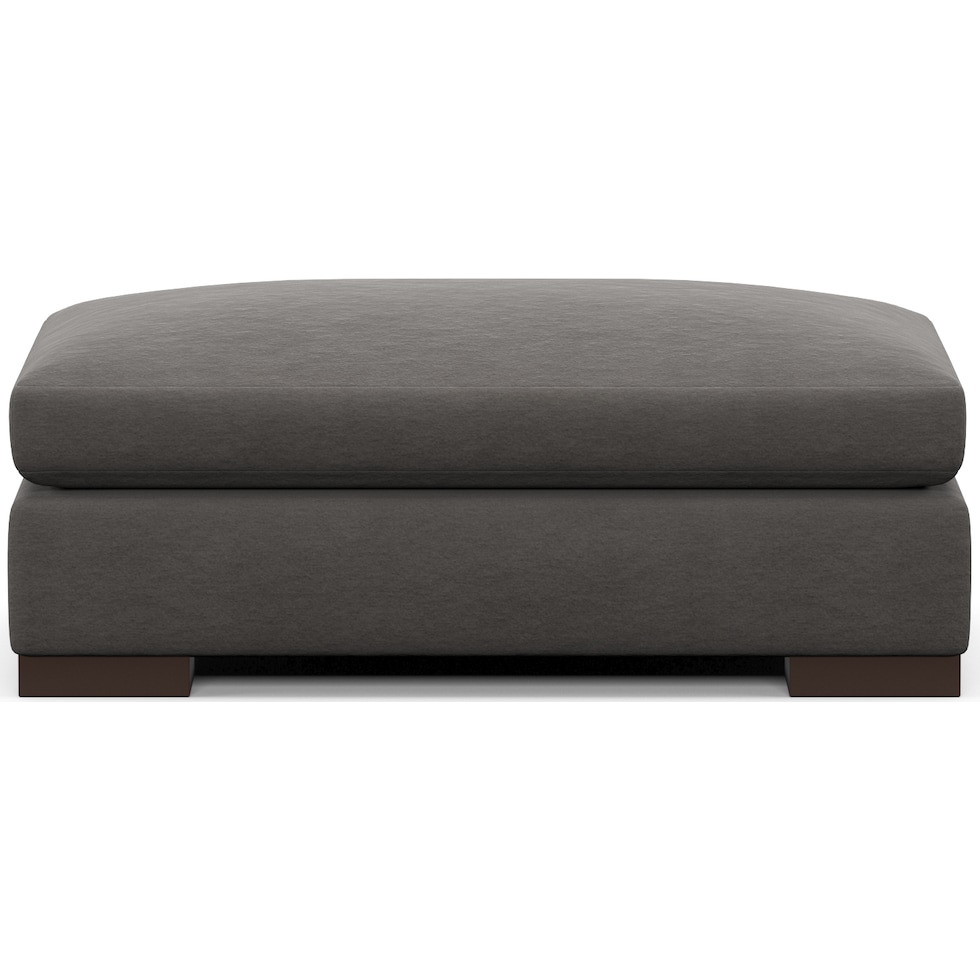 ethan gray ottoman   