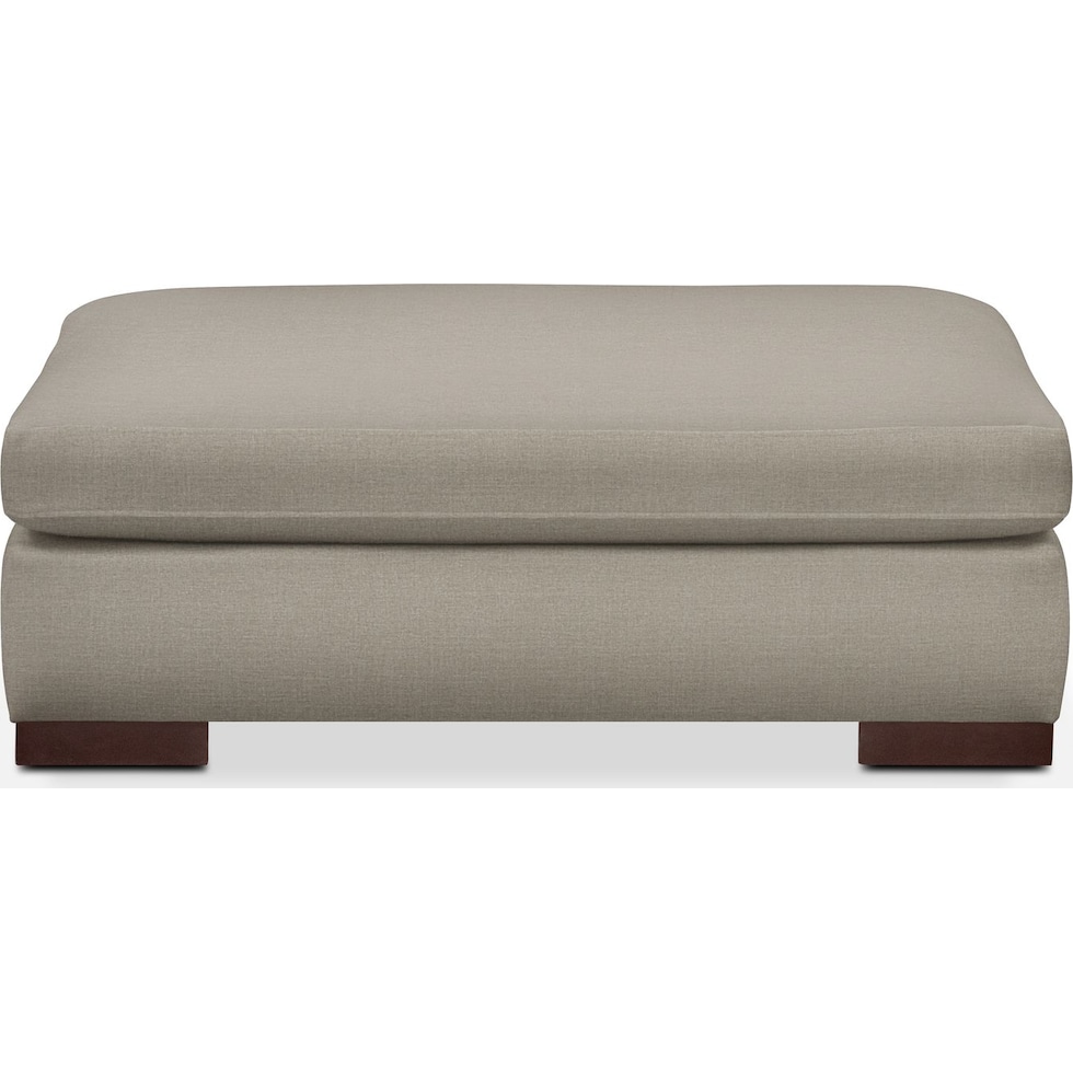 ethan gray ottoman   
