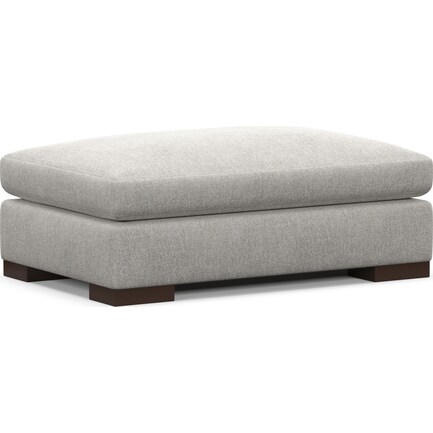 Ethan Foam Comfort Ottoman - Burmese Granite