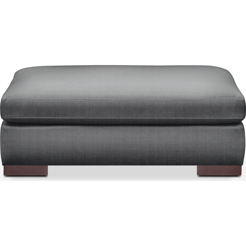 ethan gray ottoman   