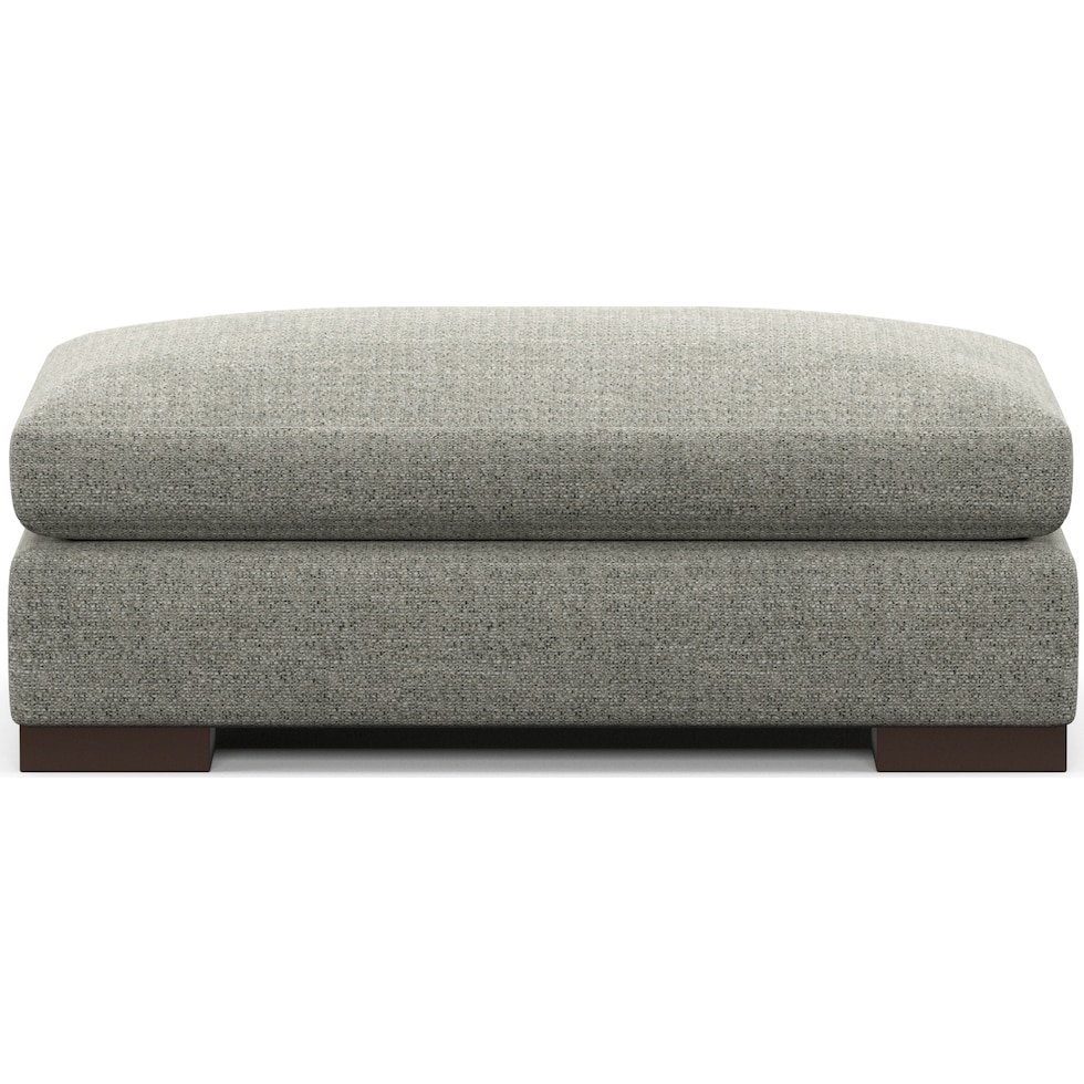 ethan gray ottoman   