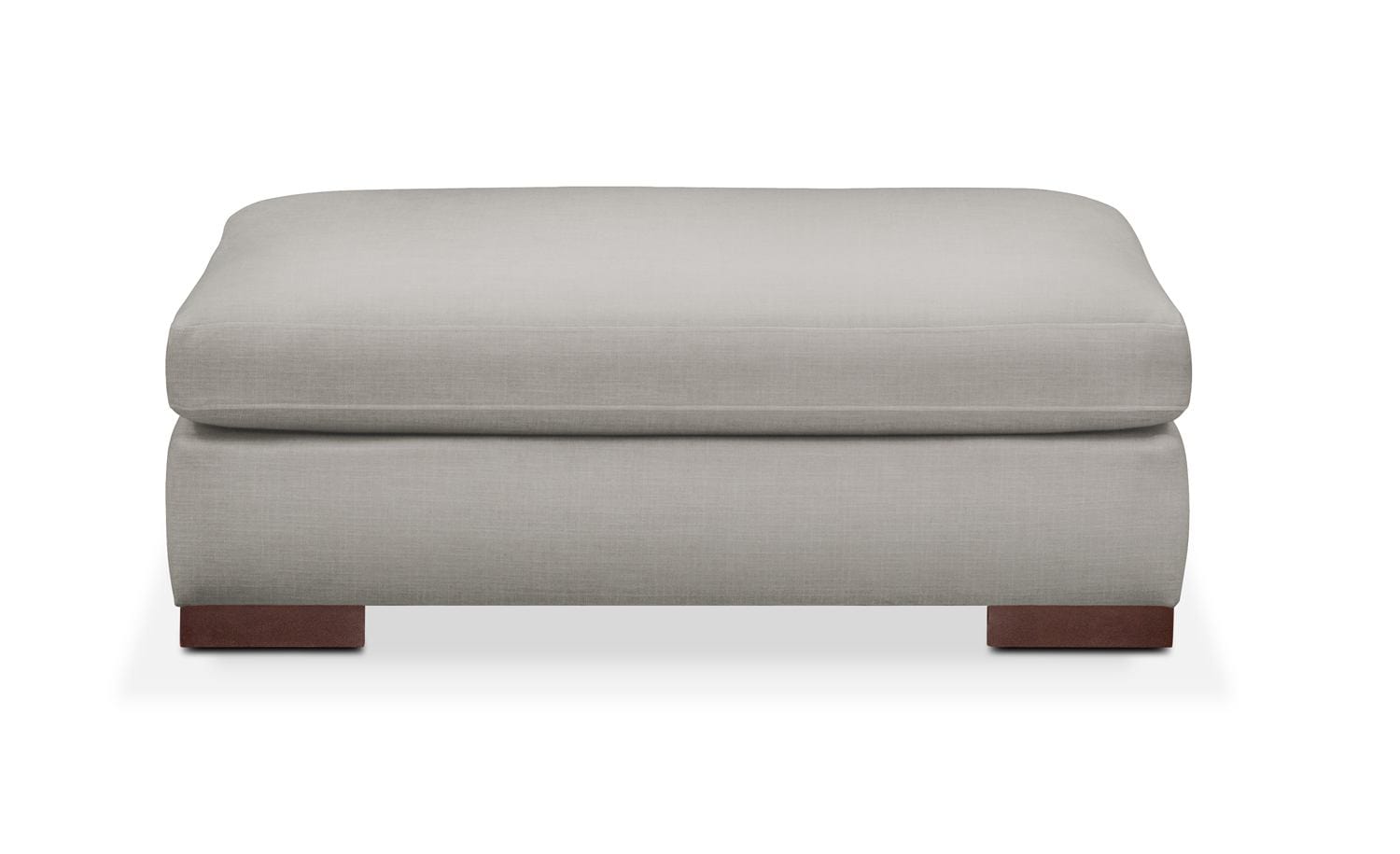 Ethan Foam Comfort Ottoman Dudley Gray Value City Furniture