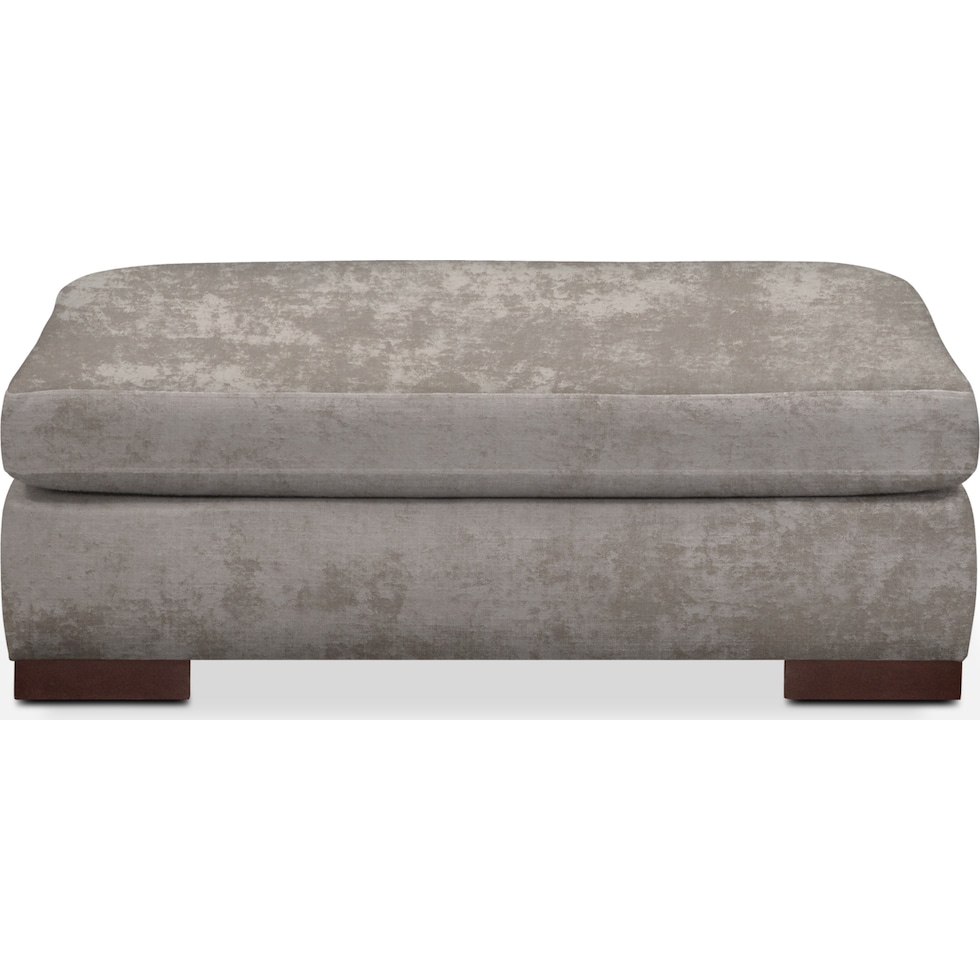 ethan gray ottoman   