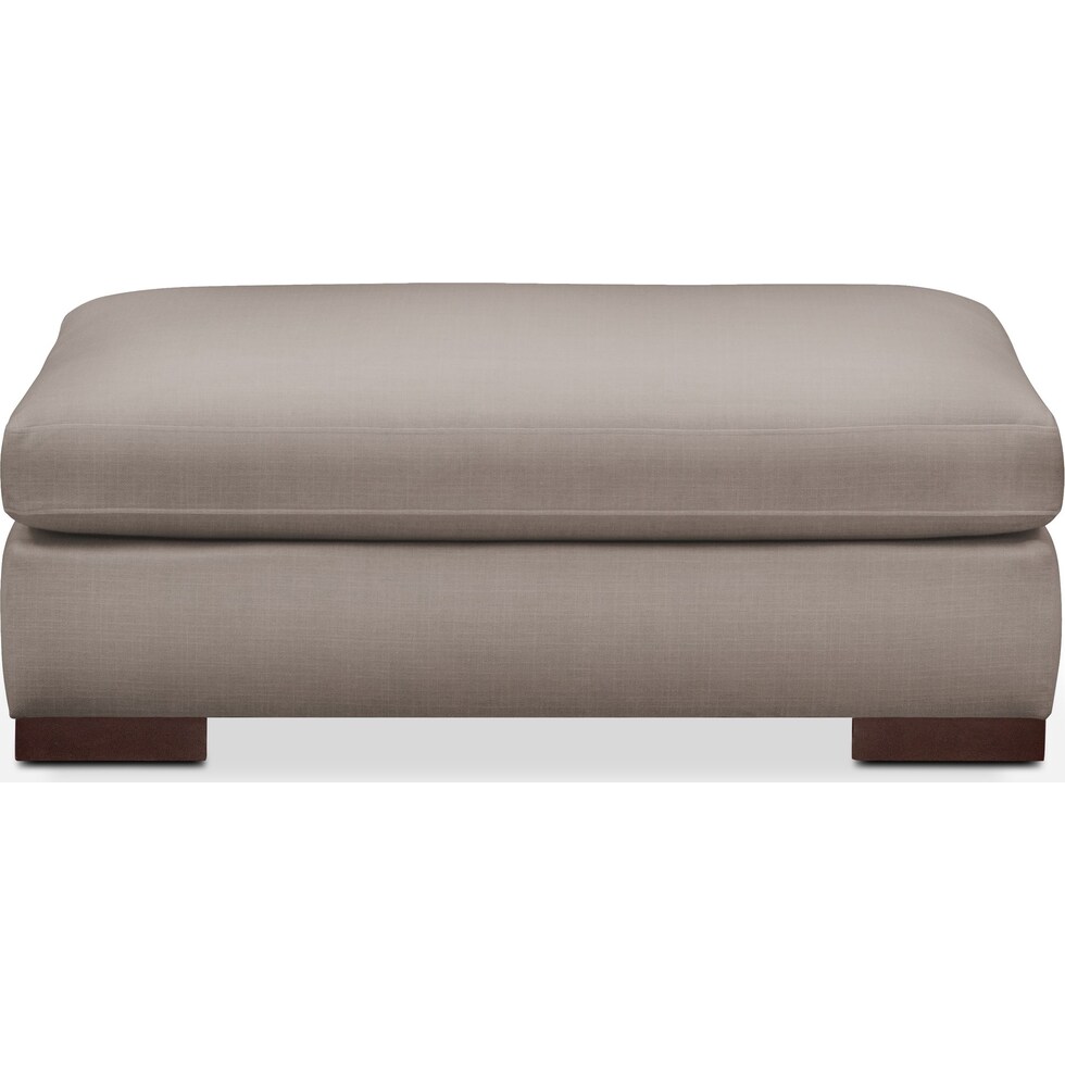 ethan gray ottoman   