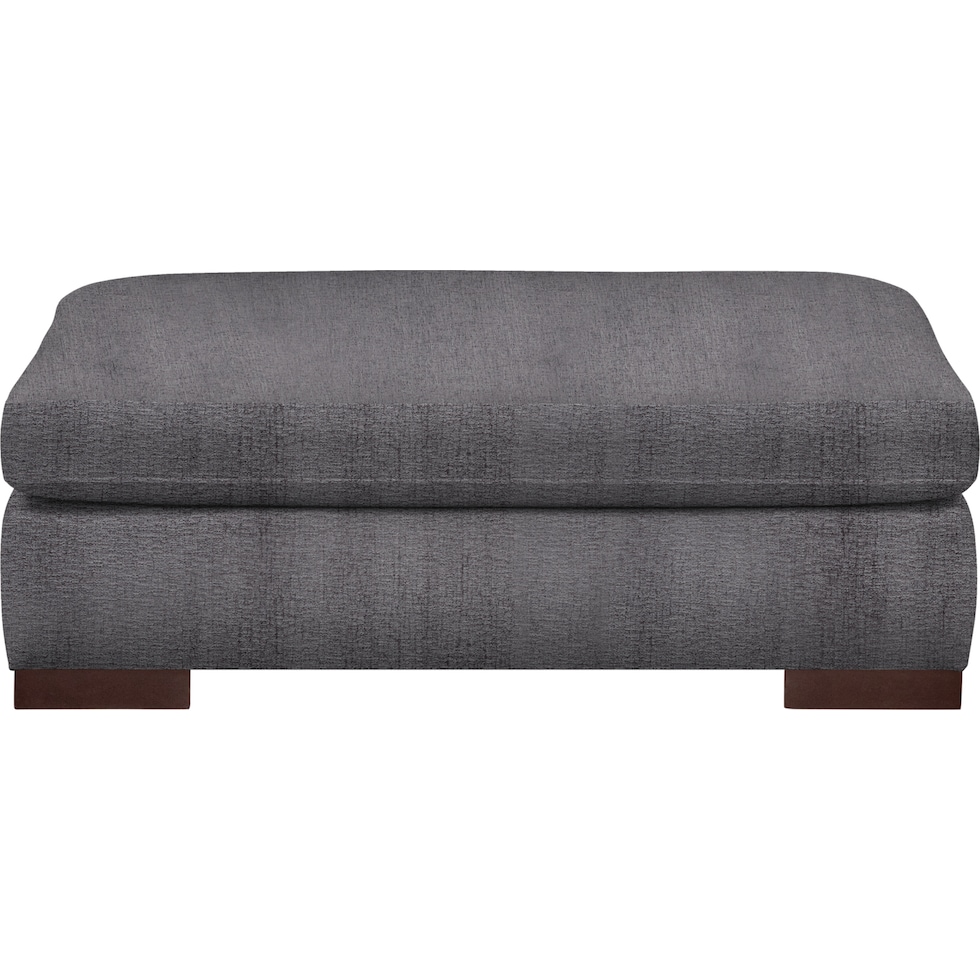 ethan gray ottoman   