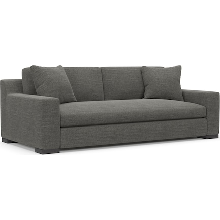 Ethan Foam Comfort Sofa - Curious Charcoal