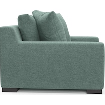 ethan green chair and a half   