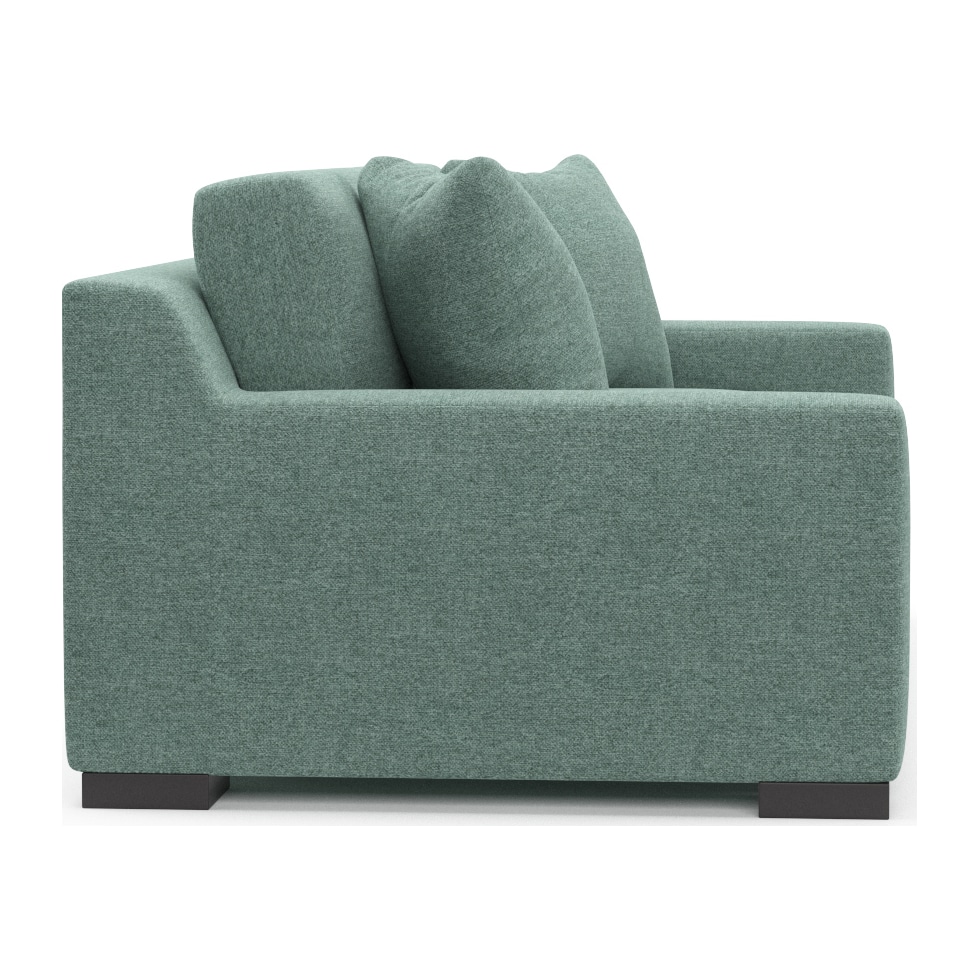 ethan green sofa   