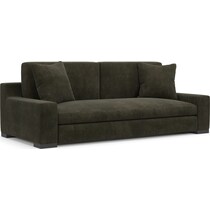 ethan green sofa   