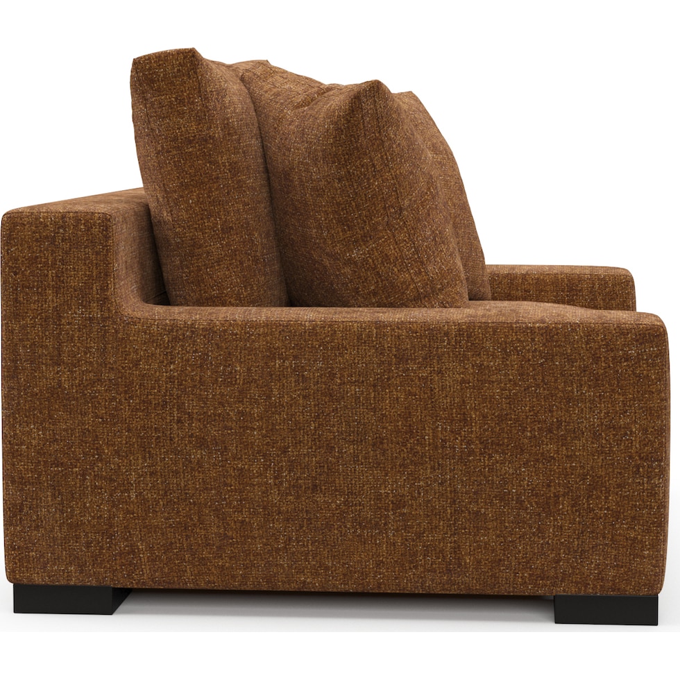 ethan light brown chair and a half   