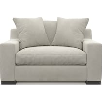 ethan light brown chair and a half   