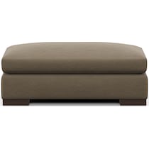 ethan light brown ottoman   