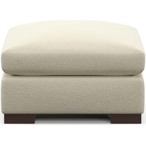 ethan light brown ottoman   