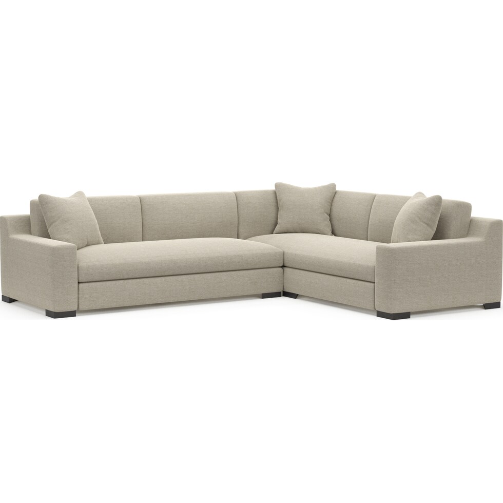 ethan light brown sectional   