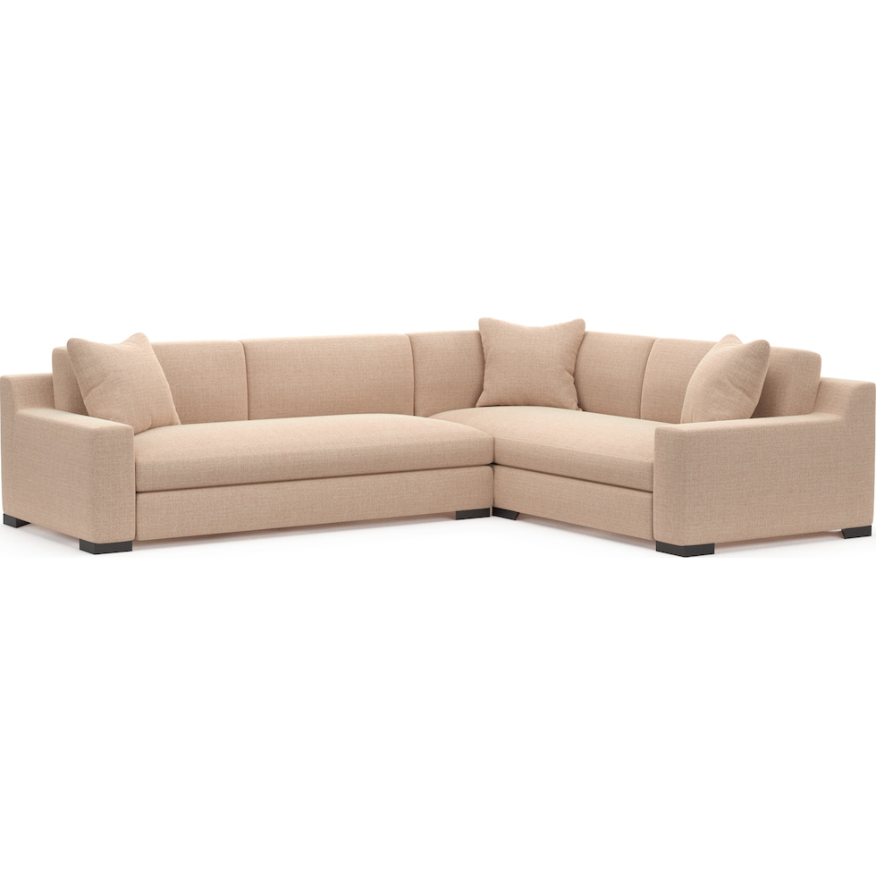 ethan orange sectional   