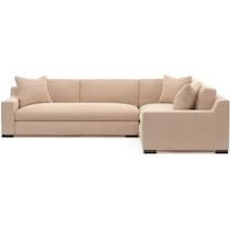 ethan orange sectional   