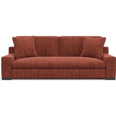 Ethan Hybrid Comfort Sofa - Contessa Paprika