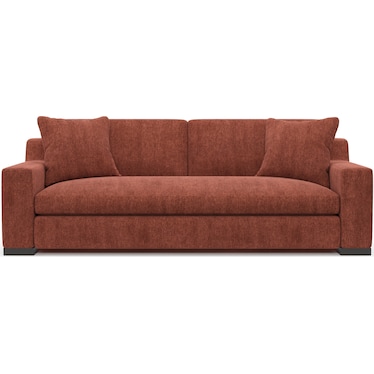 Ethan Hybrid Comfort Sofa - Contessa Paprika