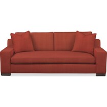 ethan orange sofa   