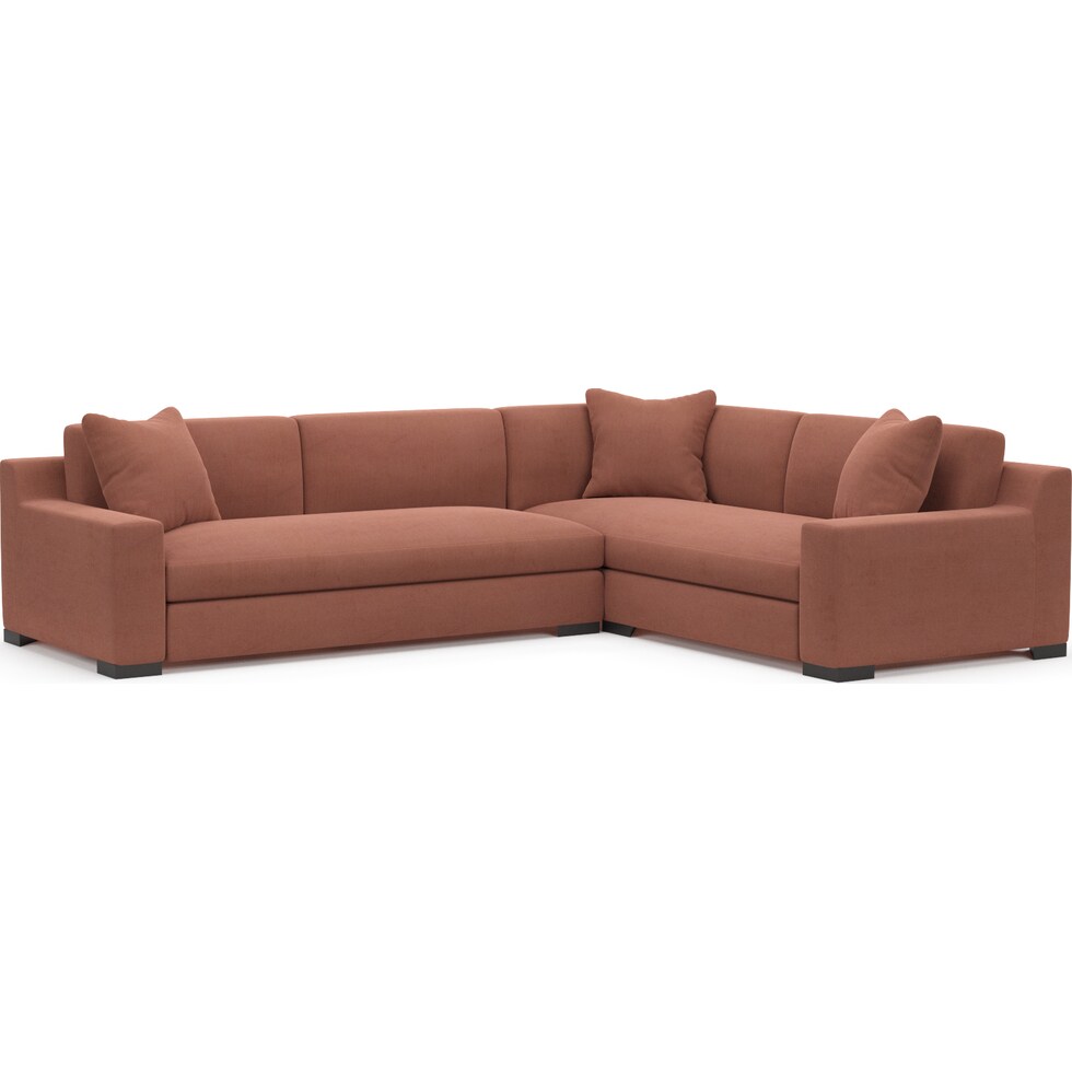 ethan pink sectional   