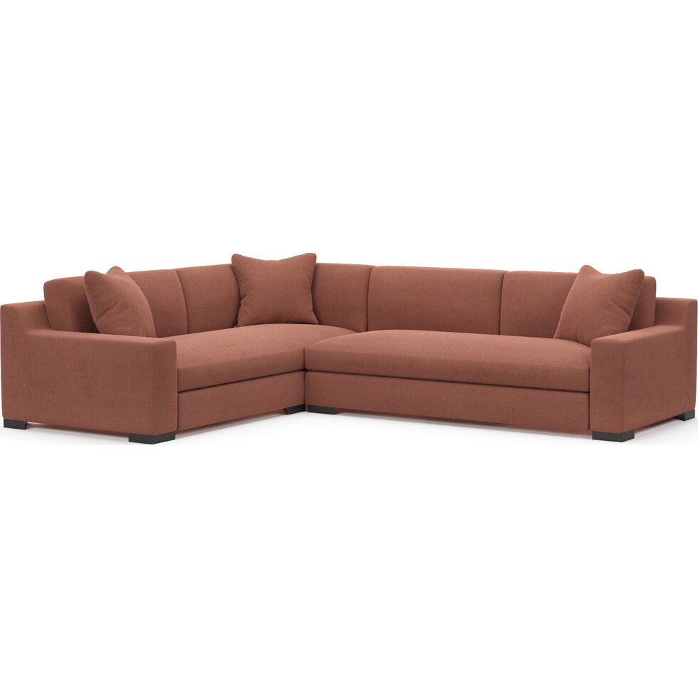 ethan pink sectional   