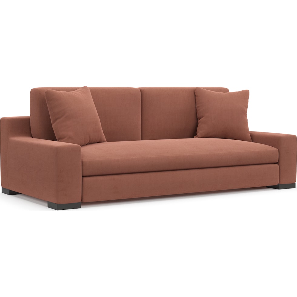 ethan pink sofa   