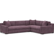 ethan purple  pc sectional   