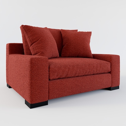 Ethan Foam Comfort Chair and a Half - Bloke Brick