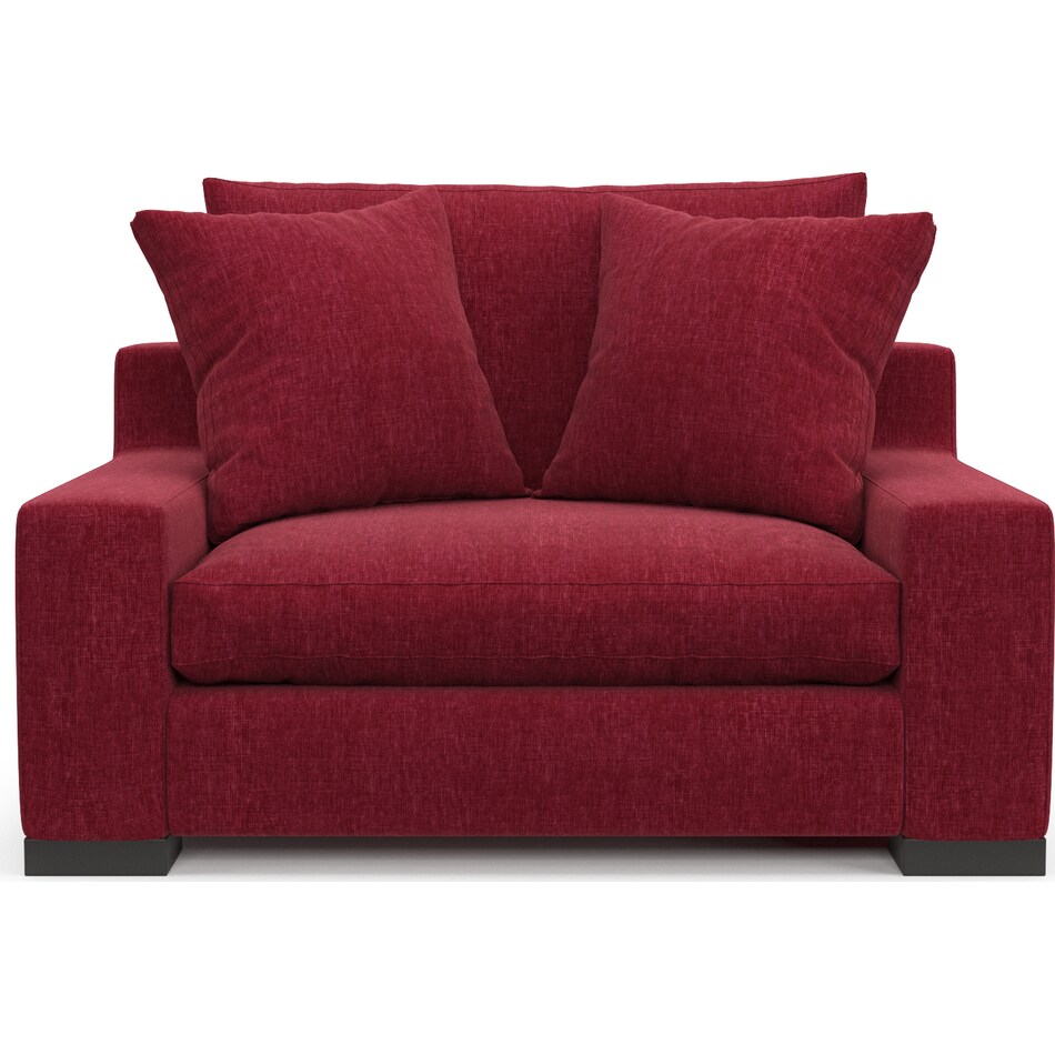 Ethan Foam Comfort Chair and a Half Contessa Ruby Value City Furniture