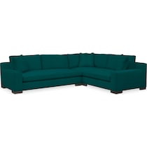 ethan toscana peacock sectional   