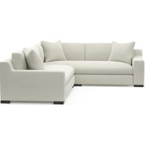 ethan white  pc sectional with left facing sofa   