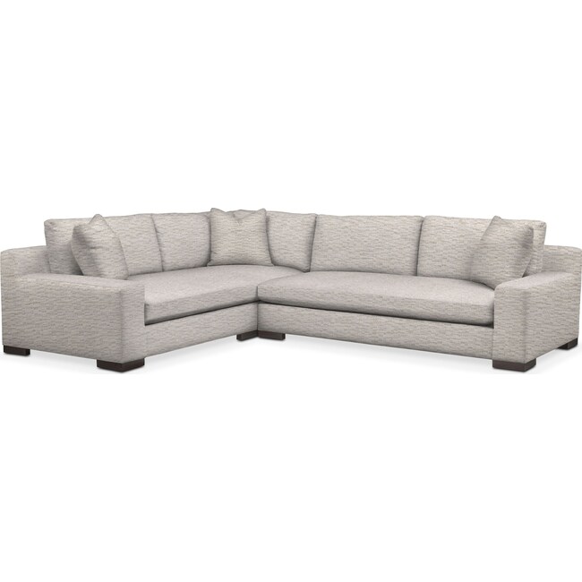 Living Room Furniture - Ethan 2-Piece Large Sectional