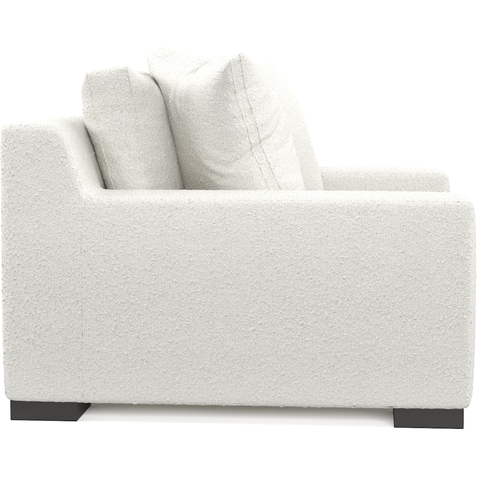 ethan white chair and a half   