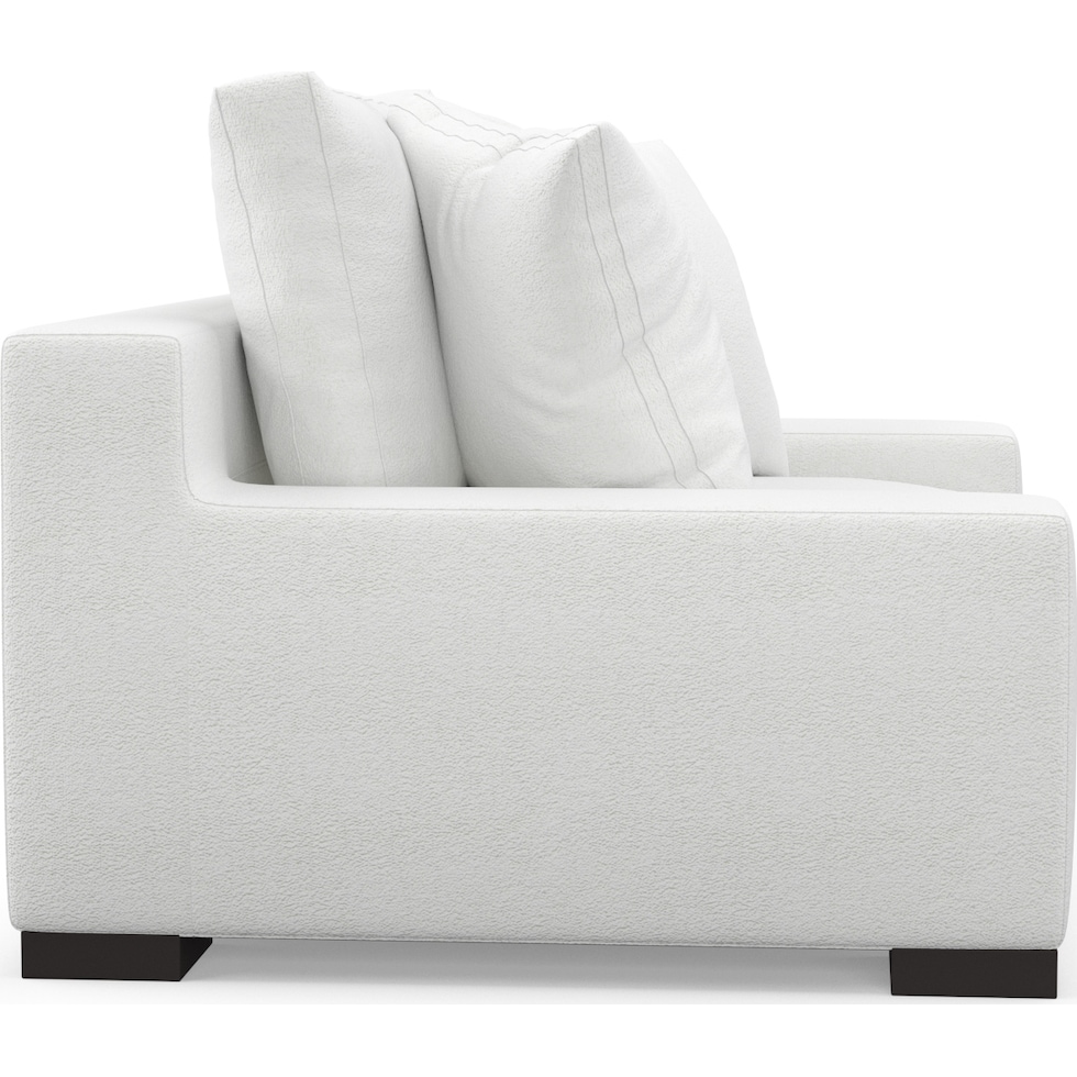 ethan white chair and a half   