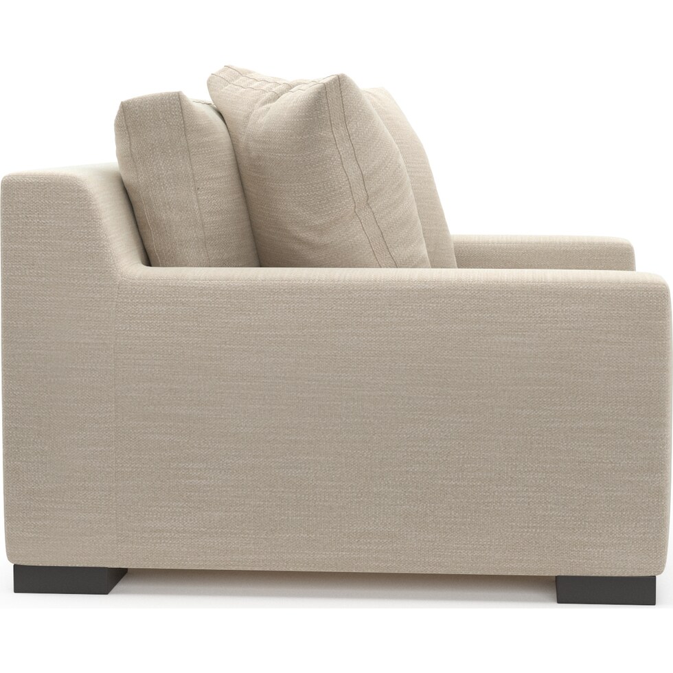 ethan white chair and a half   