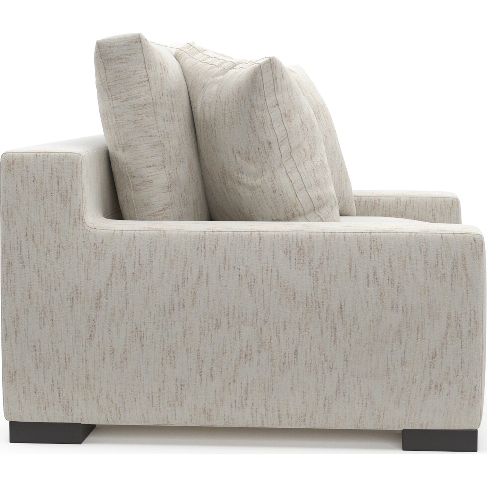 ethan white chair and a half   