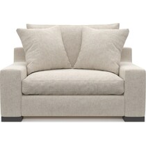 ethan white chair and a half   