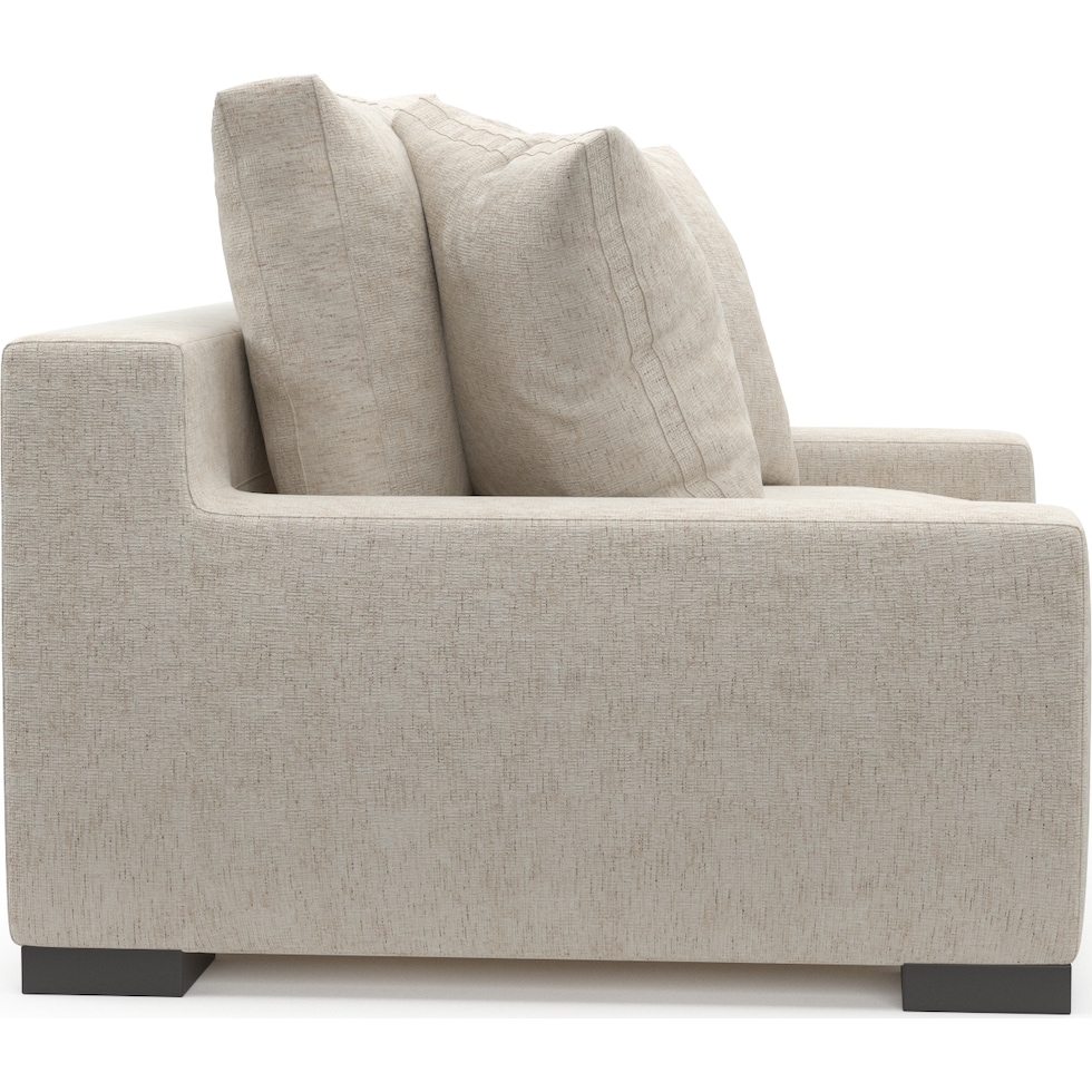 ethan white chair and a half   