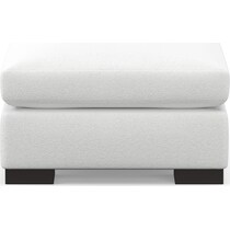 ethan white ottoman   