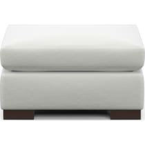 ethan white ottoman   