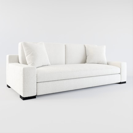 Ethan Foam Comfort Sofa - Bloke Snow