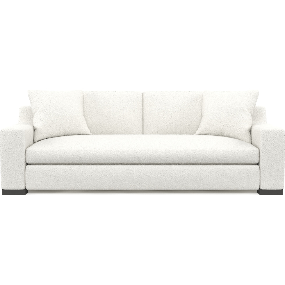 ethan white sofa   